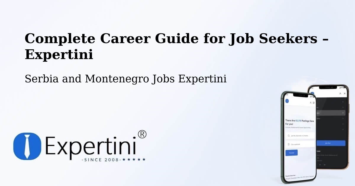 Career Guide for Job Seekers – Walnut Grove - Walnut Grove, Serbia and Montenegro Jobs Expertini
