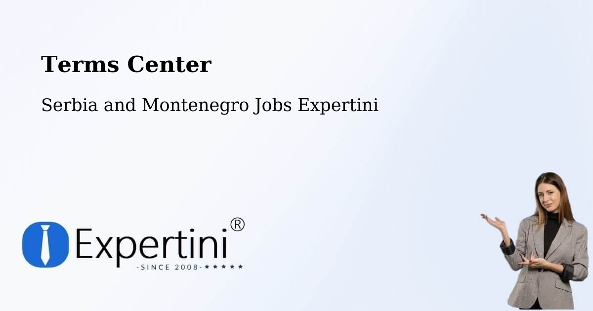 Terms of Service – Walnut Grove - Serbia and Montenegro Jobs Expertini